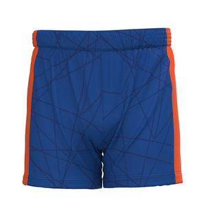 กางเกงขาสั้นกีฬาทำจากปากีสถานสำหรับผู้ใหญ่แบบผูกเชือกกลางผ้าใบแบบถักสำหรับสนามฟุตบอลยิมกีฬาวิ่ง - Product Image 1