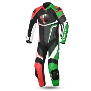 Trajes de Motociclismo de Cuero para Automovilismo, Logotipo Personalizado, Impresión, Transpirable, Impermeable, Cortavientos, Ropa Deportiva de Alta Calidad para Hombre - Product Image 1