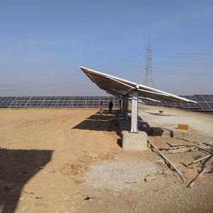 Hệ thống điều khiển tự động và thủ công theo dõi năng lượng mặt trời trục đơn thông minh để phát Điện Quang điện hiệu quả - Product Image 2