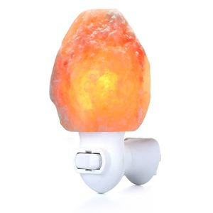 Lampe à sel en cristal de l'Himalaya sculptée rose naturel Anwar Rock veilleuse Style d'amour élégant - Product Image 3