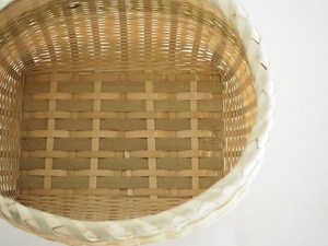 Kitchen Furniture Natural Material Bamboo Storage <b>Basket</b> Wicker Bamboo <b>Basket</b> for Food Container Wholesale in Bulk - Product Image 3
