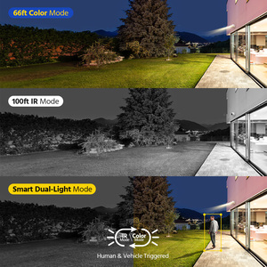 ANNKE kamera keamanan rumah, sistem kamera keamanan TVI HD 4K 8MP <span class=keywords><strong>8</strong></span> saluran Kamera <span class=keywords><strong>CCTV</strong></span> cerdas lampu hibrida IP67 - Product Image 4