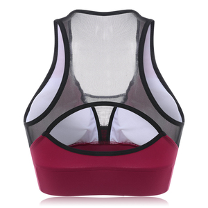 Soutien-gorge de sport actif personnalisé pour femmes, vêtements d'entraînement de fitness, style tendance, yoga, élasthanne/polyester, grande taille, respirant, nouvel arrivage - Product Image 3