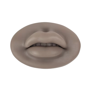 Groothandel Hoge Kwaliteit Duurzame Zachte Siliconen Open Mond 3d Realistische Lip Gesimuleerde Huid Pmu Accessoire Voor Tattoo Artiest Praktijk - Product Image 5