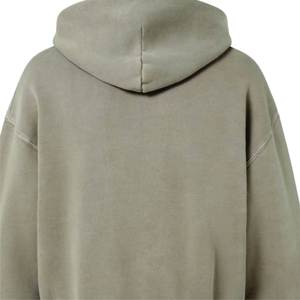 Sudadera con Capucha Casual para Hombre, 100% Algodón, de Alta Calidad, con Estampados Personalizados, Diseño Sólido, para Invierno - Product Image 5