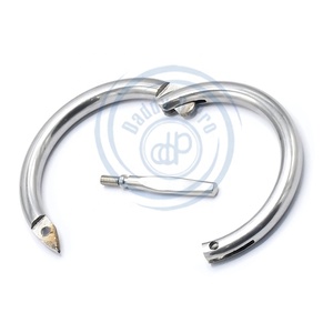 Anneau de nez de taureau Instruments vétérinaires Supports de nez de taureau Instruments de leaders de bétail Pince de nez Produits vétérinaires CE ISO 13485 - Product Image 6