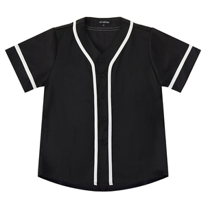 Uniforme de baseball en vedette Fitness Training Uniforme de baseball de couleur claire à col en V pour hommes Uniforme de baseball pour hommes - Product Image 2