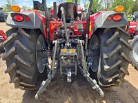 Tracteur Massey Ferguson 4710 MFWD 100 ch avec chargeur et transmission à fourche 12x12, modèle Deluxe 4x4
