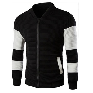 เสื้อแจ็กเก็ตเบสบอลชาย,ดีไซน์โลโก้ OEM แบบใหม่ - Product Image 1