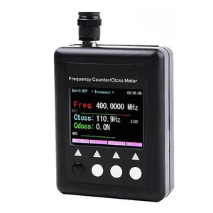 Contador de frecuencia de radio portátil suracom sf401 plus, 27mhz-3ghz