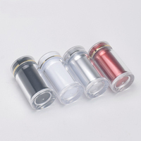 Vente en gros de bouteilles de capsules en plastique recyclables écologiques de 100ml pour emballage de médicaments de pilules Nutrition personnalisable