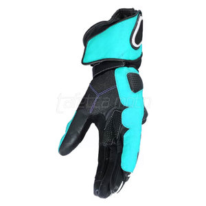 Guantes de moto con logotipo personalizado Guantes de moto hechos de cuero Protección de dedos Guantes de moto - Product Image 1