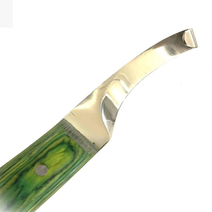 Couteau à sabot pointu de haute qualité couteau droitier avec manche en bois griffe à lame tranchante et couteaux à sabot - Product Image 6