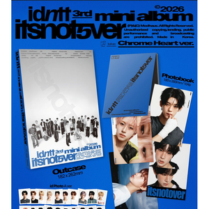 idntt - อิทส์โนทโอเวอร์ มินิอัลบั้มชุดที่ 3 เวอร์ชั่นโฟโต้บุ๊ค โครมฮาร์ท / ลิตฮาร์ท / ชุดเซ็ต - Product Image 3