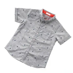 Chemise pour garçons momo de haute qualité, 100% coton, séchage rapide, décontractée, exportée du Bangladesh, en promotion. - Product Image 4
