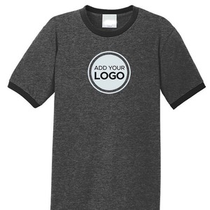 T-shirt personnalisé Ringer T Shirt Soft Mens T Shirt - Short Sleeve Crew Neck Soft Fitted Tees S - 4XL - Product Image 4