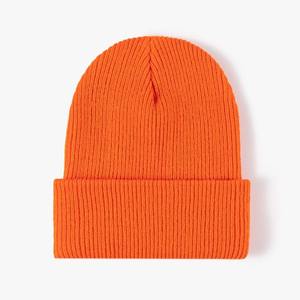 Unisex <b>Winter</b> Knit Beanie Plain Ribbed Soft Stretch <b>Hat</b> - Product Image 1