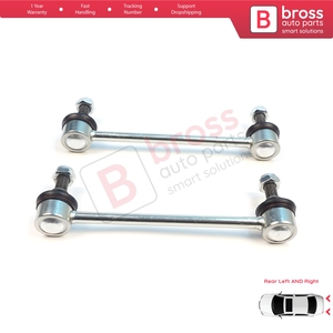 BSP1271-1 Juego de 2 barras estabilizadoras traseras para i30 MK1 FD Elantra MK4 HD Ceed 1 2 ED JD 555301H000 - Product Image 6