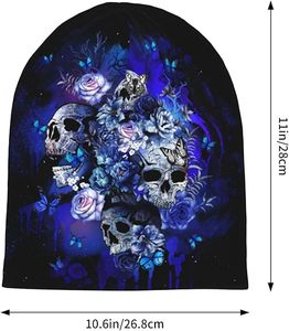 Custom Graphic Printing Beanies Cap <b>100</b>% Thick Warm Breathable <b>Fabric</b> With Custom DTG Printing Beanies For Sale - Product Image 5