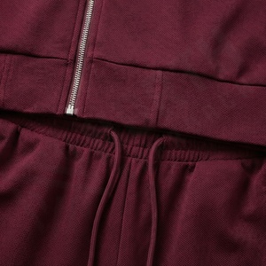 Conjunto de Sudadera con Capucha y Pantalones Deportivos Personalizados para Hombre, Conjunto de Sudadera con Capucha y Pantalones Deportivos Personalizados de Moda, 380 Gsm, Grueso, Conjunto Deportivo Holgado para Gimnasio - Product Image 5