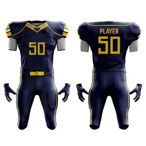 Uniforme de Fútbol Americano de Dos Colores, Nuevo Estilo, Logotipo Personalizado y Diseño de Equipo para Venta en Línea - Product Image 6