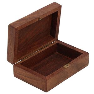 Meilleure vente boîte de rangement de bijoux en bois carré moderne avec emballage personnalisé 100% fait à la main - Product Image 1