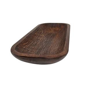 Bol en bois rustique fait à la main, sur mesure, pour fruits, salades, bol en bois pour la maison, vaisselle de cuisine, bol à bougie en bois, fabricant - Product Image 3