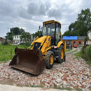 Retroexcavadora JCB 3CX de <span class=keywords><strong>Segunda</strong></span> <span class=keywords><strong>Mano</strong></span> con Accesorios de Perforación y Martillo Hidráulico Kawasaki para Construcción de Carreteras - Product Image 1