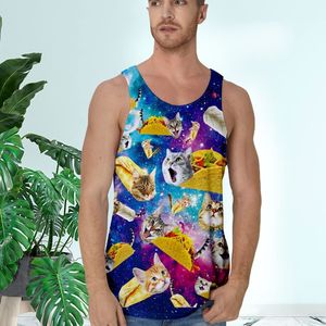 Camisetas sin mangas de gran tamaño para hombre, tejido de punto transpirable, cómodas y a la moda - Product Image 3