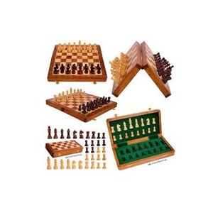 Juego de mesa de Ajedrez de madera de 13 pulgadas hecho a mano, producto deportivo promocional para todas las estaciones para juegos infantiles, verano, invierno, otoño y primavera - Product Image 6