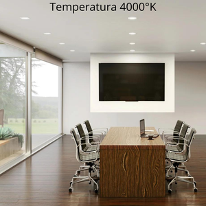 10Watt LED pannello a soffitto regolabile con Driver incluso lampada di temperatura di colore bianco 6000K - Product Image 3