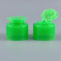 Bouchon à vis rabattable 24/410 28/410 32/410 38/400 Plastique pour bouteilles en plastique Bouchon de tourelle en plastique à fermeture rabattable nervurée blanche