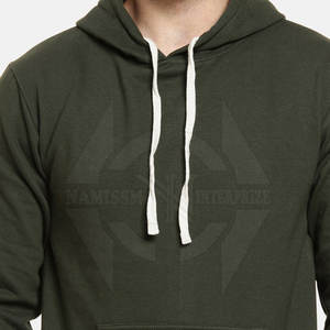 Sudaderas con capucha cálidas para hombre, forro polar de algodón 100% acogedor, cuello con capucha Regular de ajuste, ropa informal transpirable de capas de invierno ecológica - Product Image 6