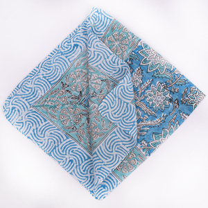 Bandana en coton imprimé floral de qualité export, écharpe légère, tissu doux, lavable, fournisseur en gros, promotionnel, respirant - Product Image 3