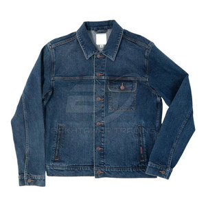 Meilleur prix, faible MOQ, veste en jean pour hommes, dernière veste en jean fabriquée en usine pour hommes en gros - Product Image 4