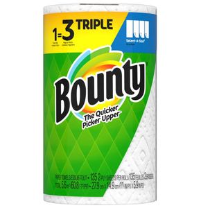 Best Price on Bounty Original Size 2-Ply <b>Paper</b> Towels White 8 Rolls | 20 Regulars Rolls Factory Sealed - Product Image 3