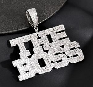Collar personalizado con colgante de palabras y letras heladas, joyería ostentosa de Hip Hop para hombre, joyería, regalo para él - Product Image 2