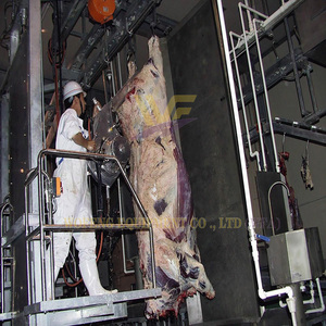 Ligne d'abattage automatique de bovins en acier inoxydable SUS304, équipement d'abattoir, usine de transformation de la viande bovine, projet clé en main - Product Image 6
