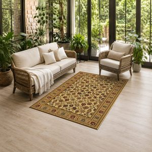 <b>RUGS</b> DEPOT LXDP-0445 Wholesale Red Burgundy Bohemian Persian Digital Printed Machine Washable Chenille Area <b>Rug</b> <b>Non</b> <b>Slip</b> - Product Image 6