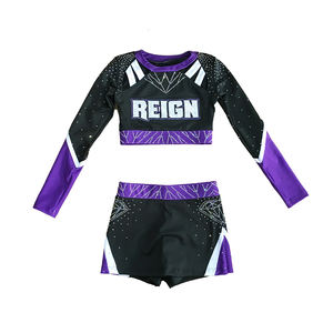 Uniformes de Animadoras de Spandex Estilo Fábrica, Personalizados OEM, Disfraces al por Mayor para Adultos - Product Image 5