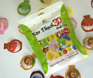 เยลลี่รสผลไม้3D สีสันสดใสสำหรับเด็กขนมโมจิลูกอมเปรี้ยวและหวานสำหรับฤดูร้อนผลิตในเวียดนาม - Product Image 2