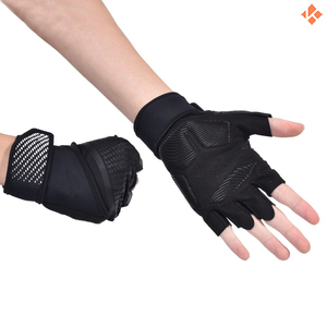 Gants de musculation sans doigts personnalisés Gants de musculation personnalisés Gants de musculation antidérapants pour le sport Gants de fitness - Product Image 4