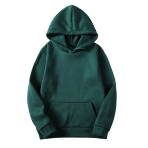 Sudadera con capucha de gran tamaño con cremallera de invierno para hombre, ropa de calle de peso pesado, sudadera de manga larga informal de moda holgada - Product Image 1