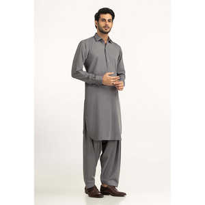 Tissu mélangé non cousu Coronet pour chemises, technique de teinture unie - Product Image 2