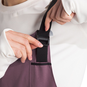 Bavoirs de ski pour femmes pantalon de neige personnalisé imperméable et respirant avec service OEM ODM et marque privée vêtements de ski d'hiver - Product Image 4