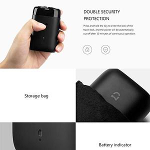 Afeitadora Eléctrica Recargable USB Portátil para Hombre, Afeitadora Rotativa Húmeda/Seca con Cabezales Flotantes, Resistente al Agua IPX7, para Uso Facial, Repuesto - Product Image 1