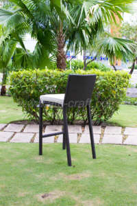 Ensemble de mobilier d'extérieur moderne en rotin PE Table haute et chaise de détente pour salon ou Hotel-RABR-097 Style 4 - Product Image 6