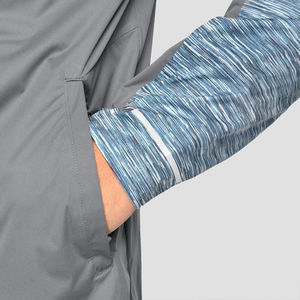 Coupe-vent imperméable léger à fermeture éclair quart pour hommes Vestes coupe-vent imperméable pour piste du Pakistan - Product Image 5