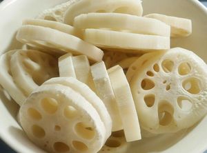 RAÍZ DE LOTO ECOLÓGICA NATURAL/SIN ADITIVOS/ENVASADO A GRANEL/LISTO PARA COCINAR - Product Image 5