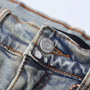 กางเกงยีนส์พรีเมี่ยมสำหรับผู้ชายกางเกงยีนส์ทรงสลิมฟิตใส่สบายทนทานสำหรับสวมใส่ในชีวิตประจำวันและชุดกลางแจ้ง - Product Image 4